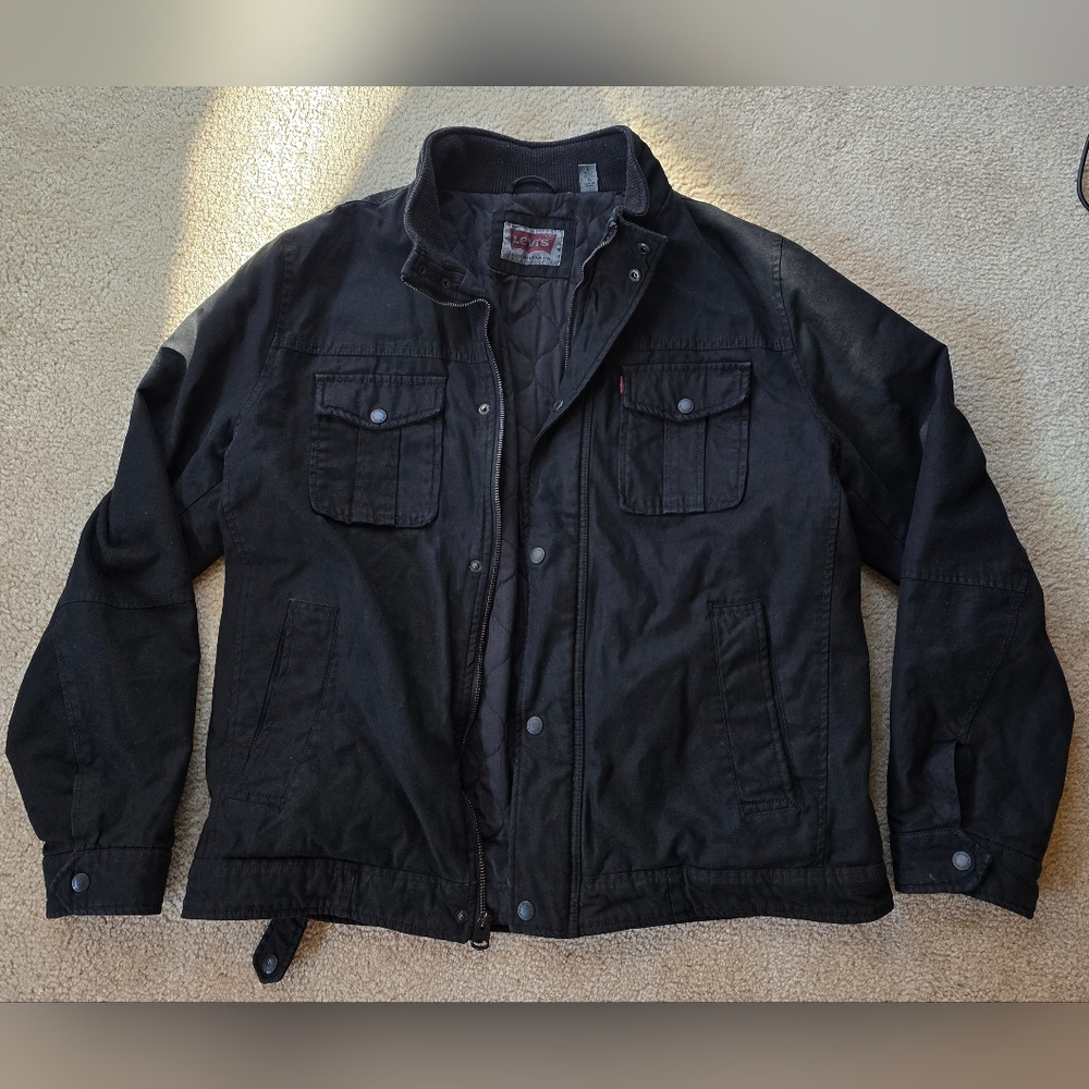Men's Black Levi Strauss Jacket